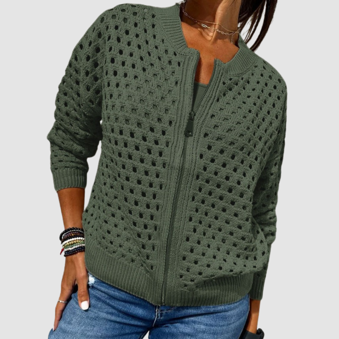 Wiktoria| Premium Sweter Z Dzianiny